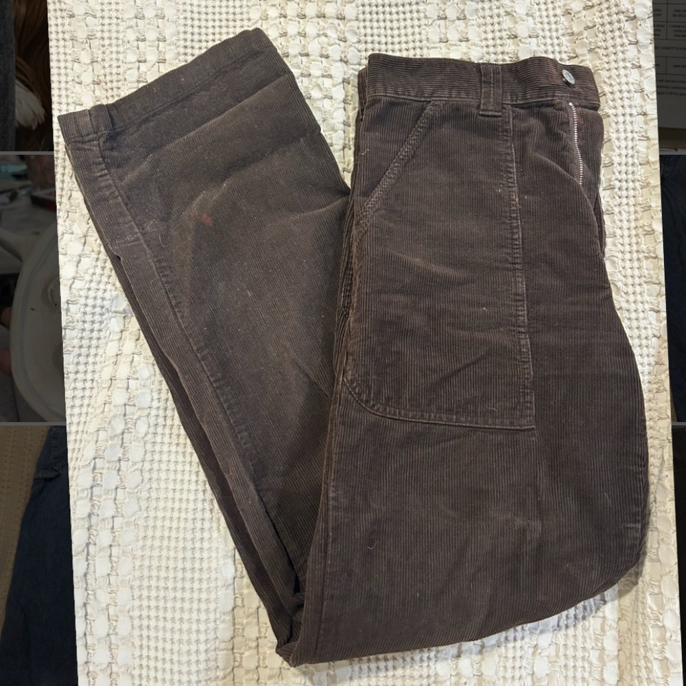 Vintage corduroy brown pants